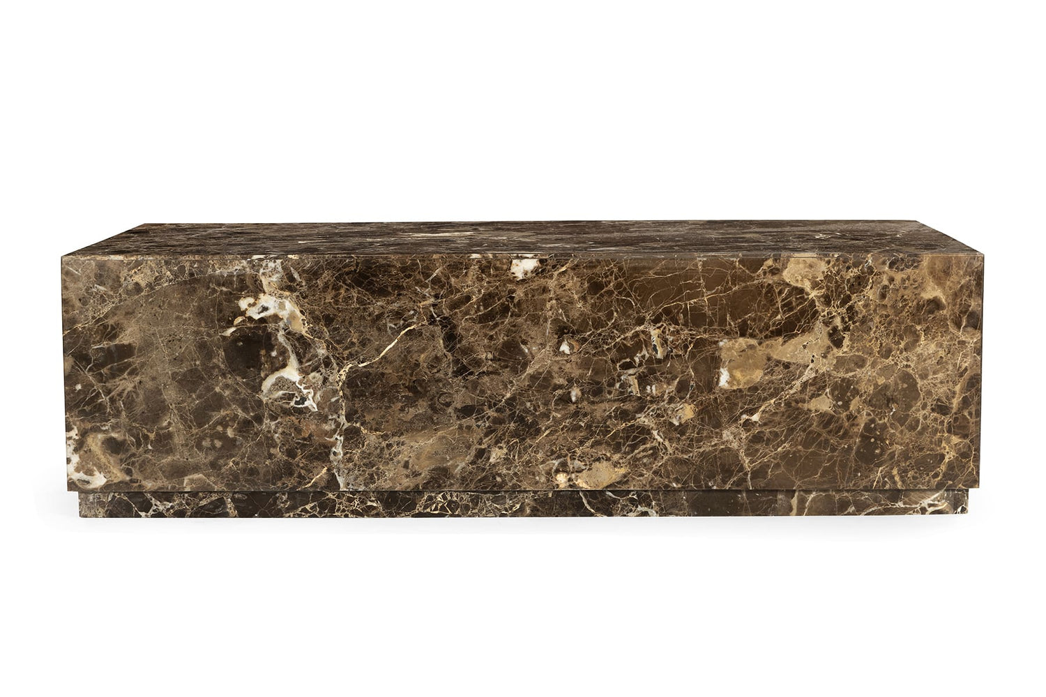 Aravalli Dark Emperador Marble Coffee Table