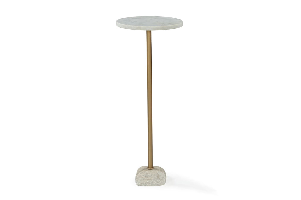 Zari Marble Accent Table