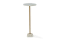 Zari Marble Accent Table