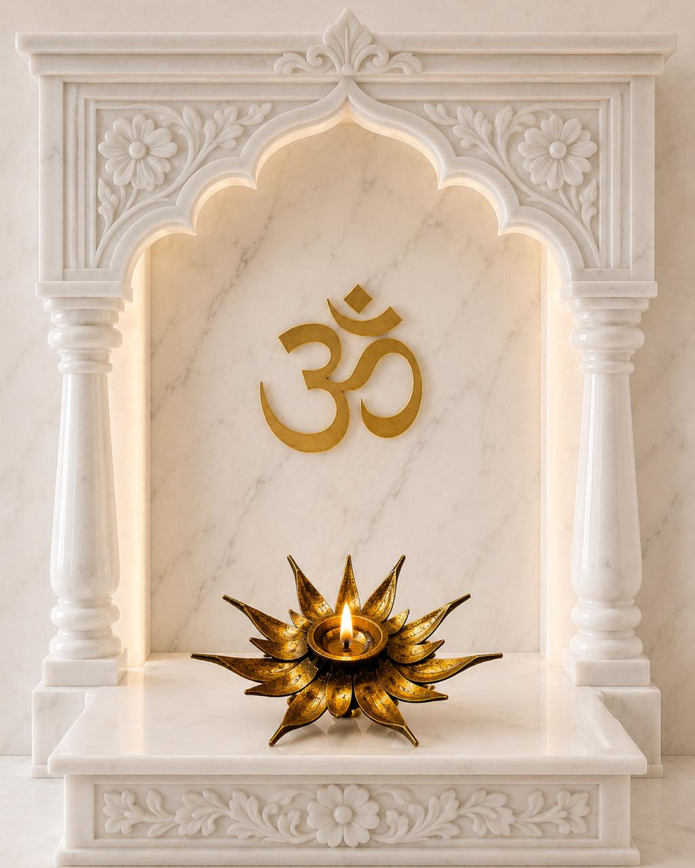 Lotus Brass Diya I Where Rituals Bloom