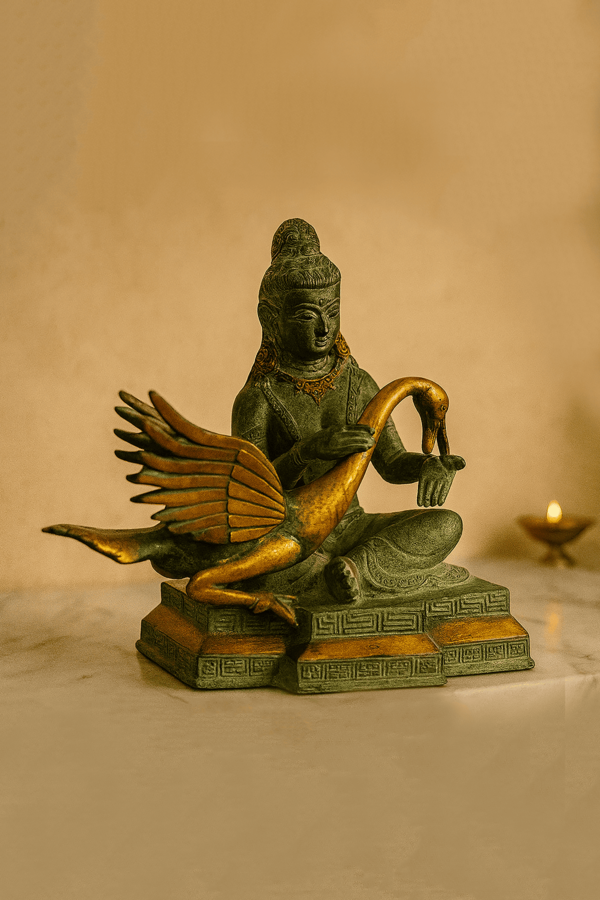 Buddha with Hamsa Blessing