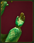 Ganesha in Green Patina