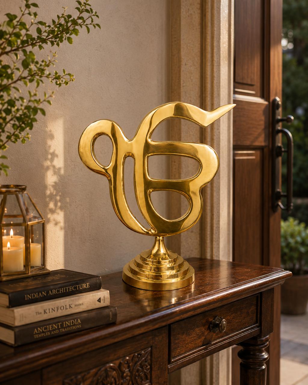 Ek Onkar Blessing Sculpture in Brass
