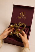 Mayur Deepam – Handcrafted Brass Peacock Diya with Bell