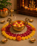 Mayur Heritage Brass Urli