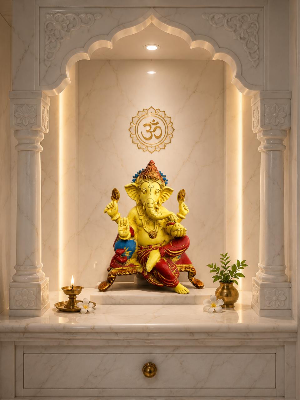 Ganesha | An Auspicious Presence, Crafted in Brass to Last