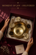 Heritage Lotus Pond Sculptural Centerpiece Bowl