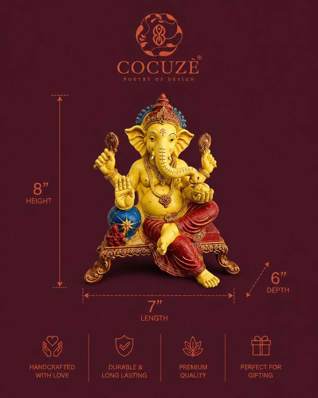 Ganesha | An Auspicious Presence, Crafted in Brass to Last