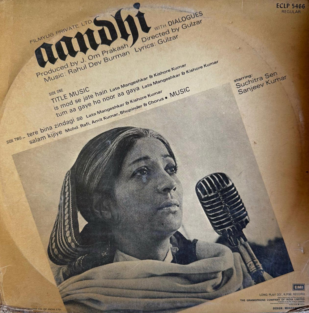 Aandhi LP Record First Pressing