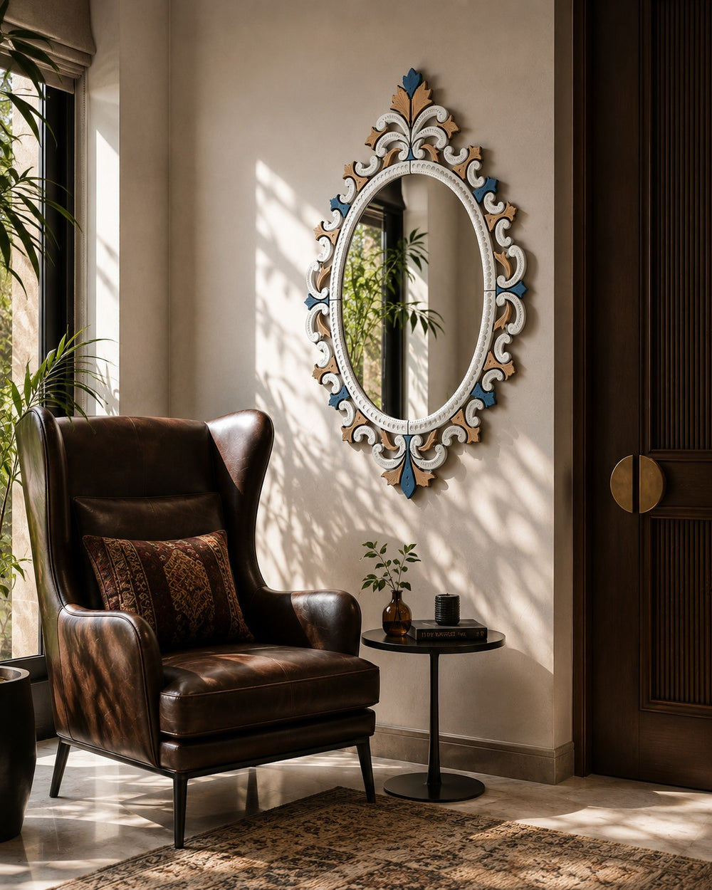 The Avignon Venetian Mirror | Venetian Grandeur, Handcrafted in India