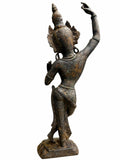 Vintage Apsara Sculpture – Celestial Dancer in 18-inches