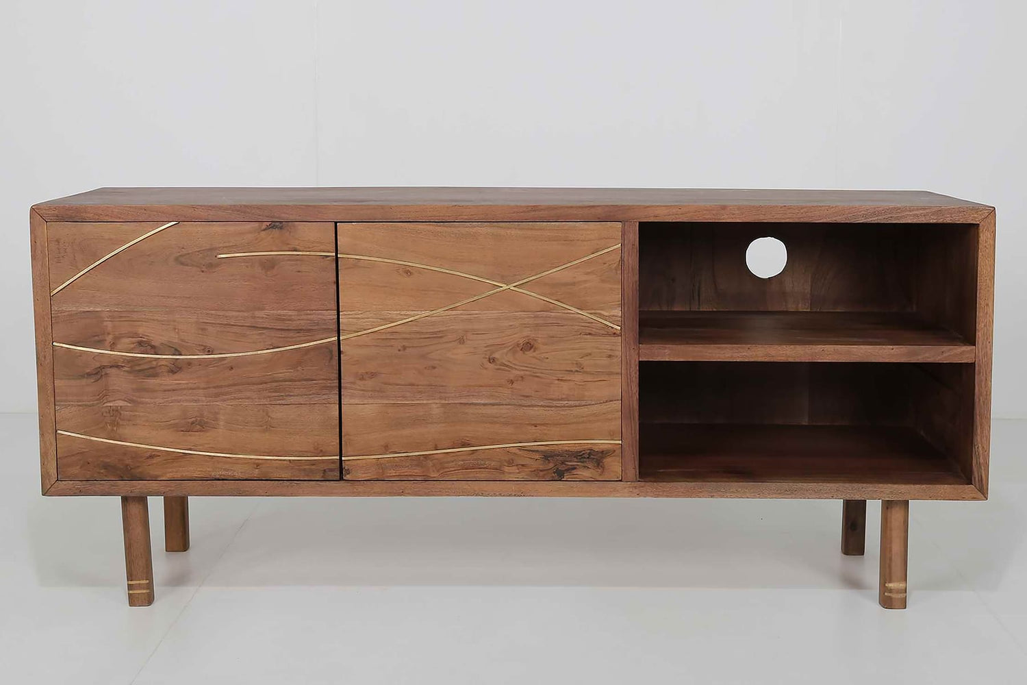 Ajanta Mango Wood TV Cabinet