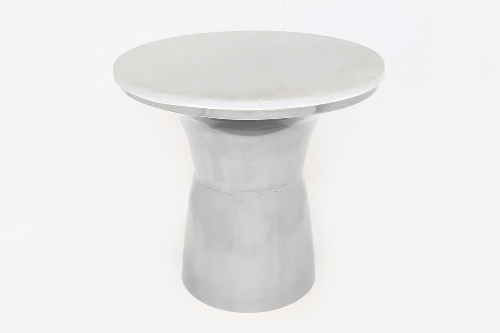 Ivory Marble Side Table
