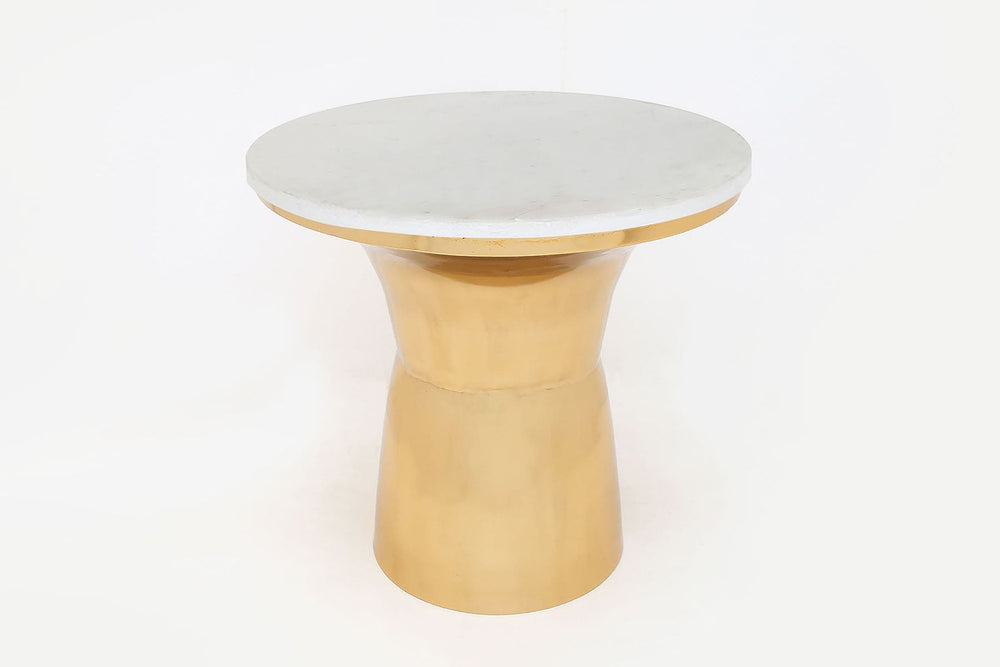 Narmada Marble Side Table