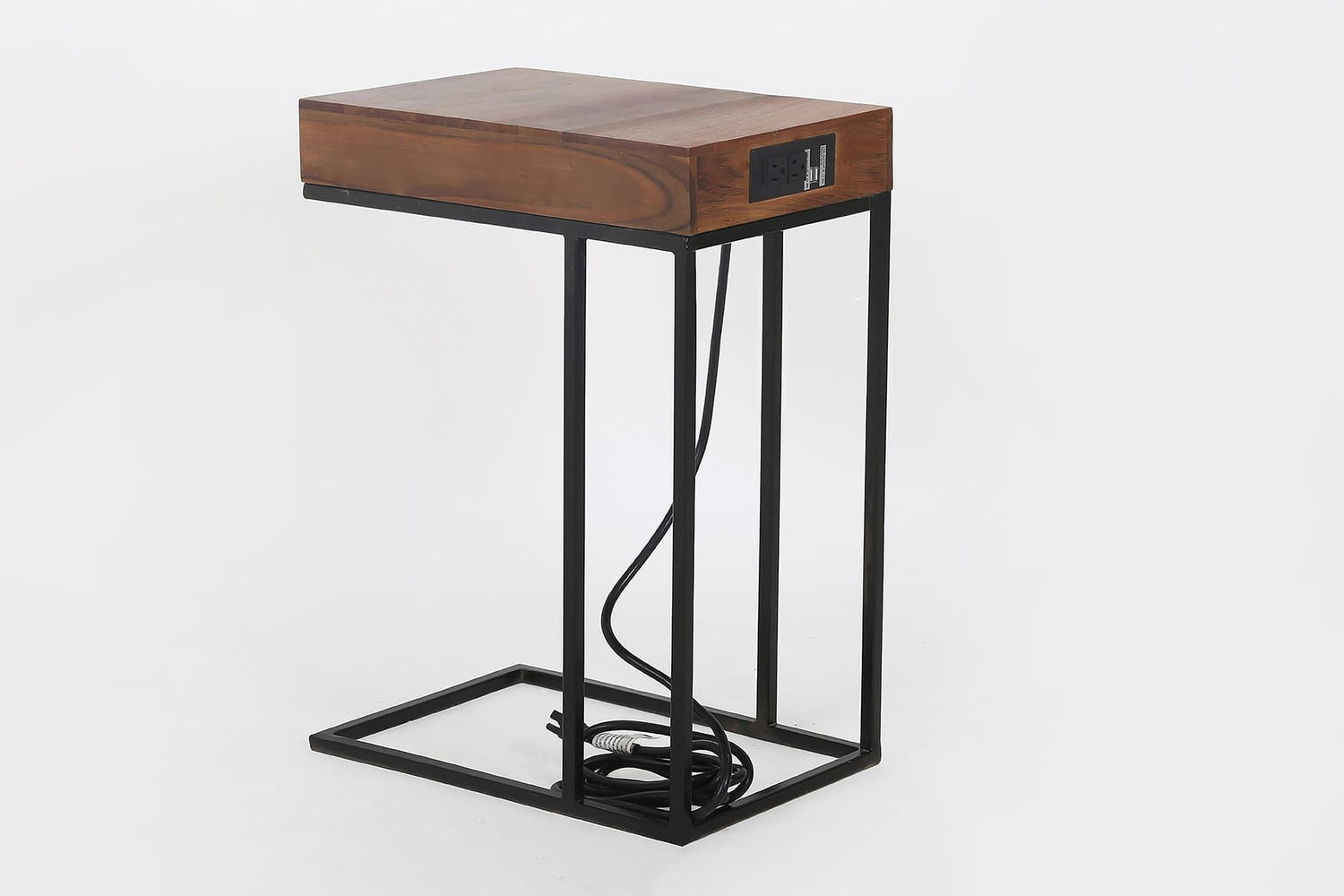 Malabar Wood & Iron C-Table