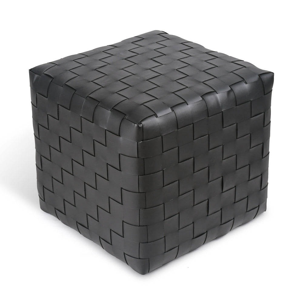 Arco Genuine Leather Ottoman
