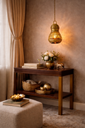 Dhokra Brass Pendant Light Shade