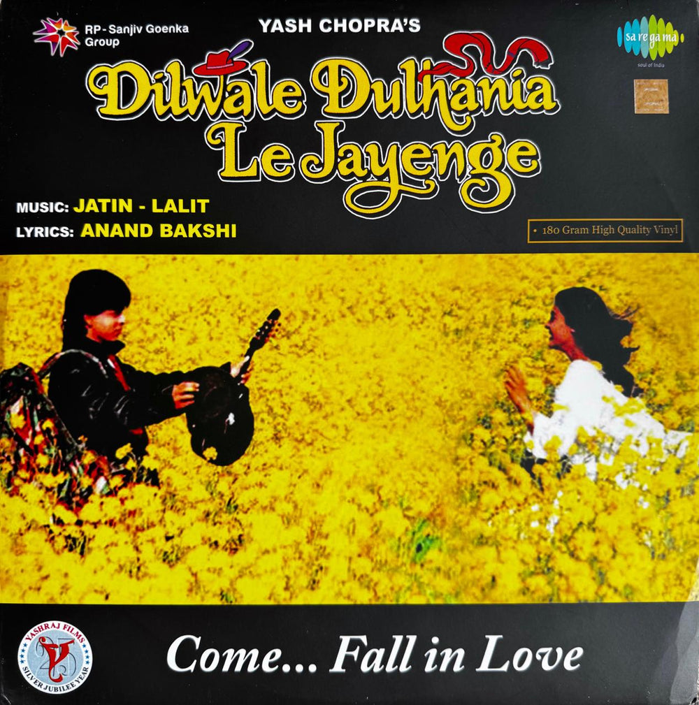 Dilwale Dulhania Le Jayenge LP Record Collector's Edition