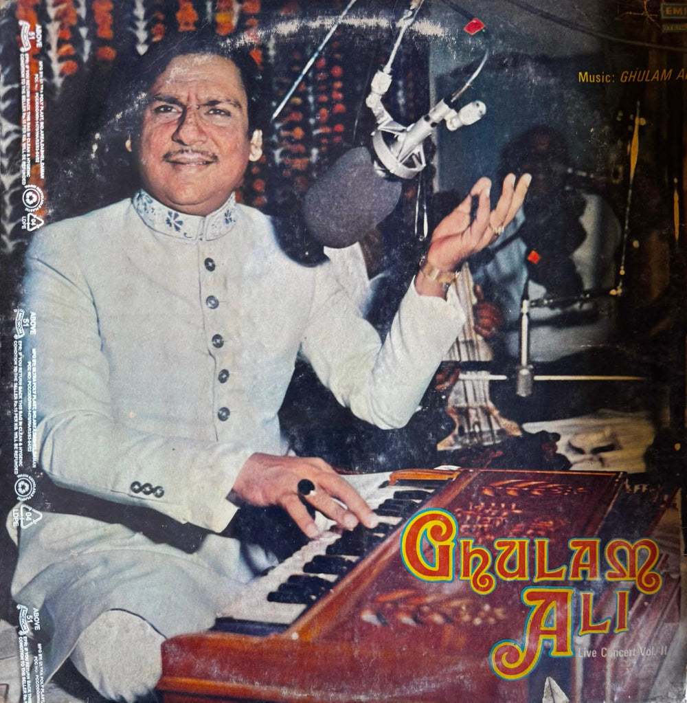 Ghulam Ali - Live Concert - Vol 2 LP Record