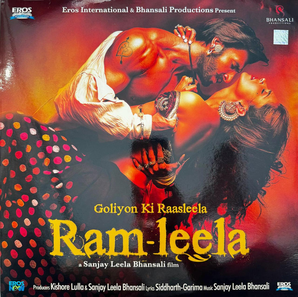 Goliyon Ki Rasleela Ram-Leela LP Record First Pressing