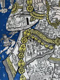 Sundar Kand - Hanuman Ji in Pattachitra Painting by a National Awardee (Canvas Print - Unframed)