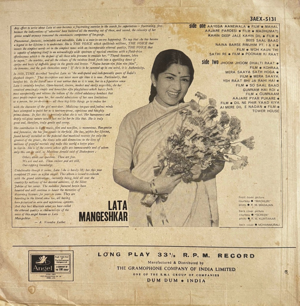 Haunting Melodies Of Lata Mangeshkar