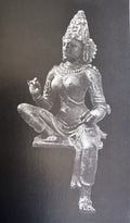 Chola Parvati in 20 inch in Lalitasana –(Inspired by Early Chola bronzes of Parvati, circa 1000 A.D.)