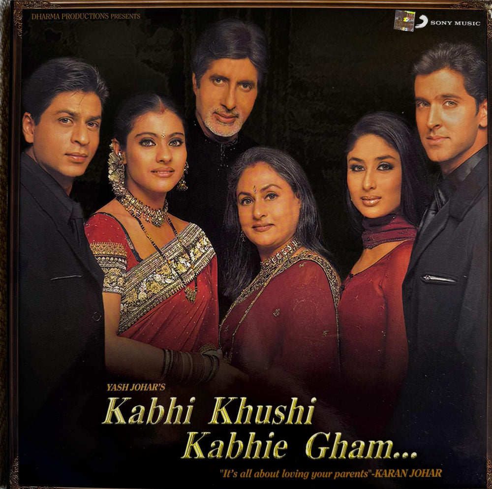 Kabhi Khushi Kabhie Gham LP Record First Pressing