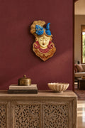 Krishna Face Relief Panel