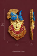 Krishna Face Relief Panel