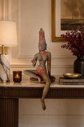 Chola Parvati in 20 inch in Lalitasana –(Inspired by Early Chola bronzes of Parvati, circa 1000 A.D.)