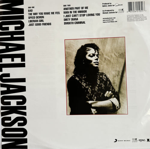 Michael Jackson BAD 25 - Picture Vinyl