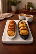 Set of 3 Multipurpose Marble Trays for Hosting