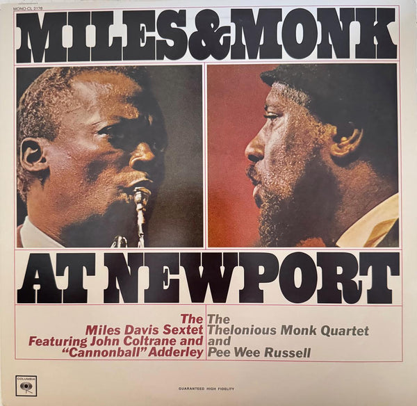 Miles Davis - Miles & Monk at Newport LP Vinyl Record