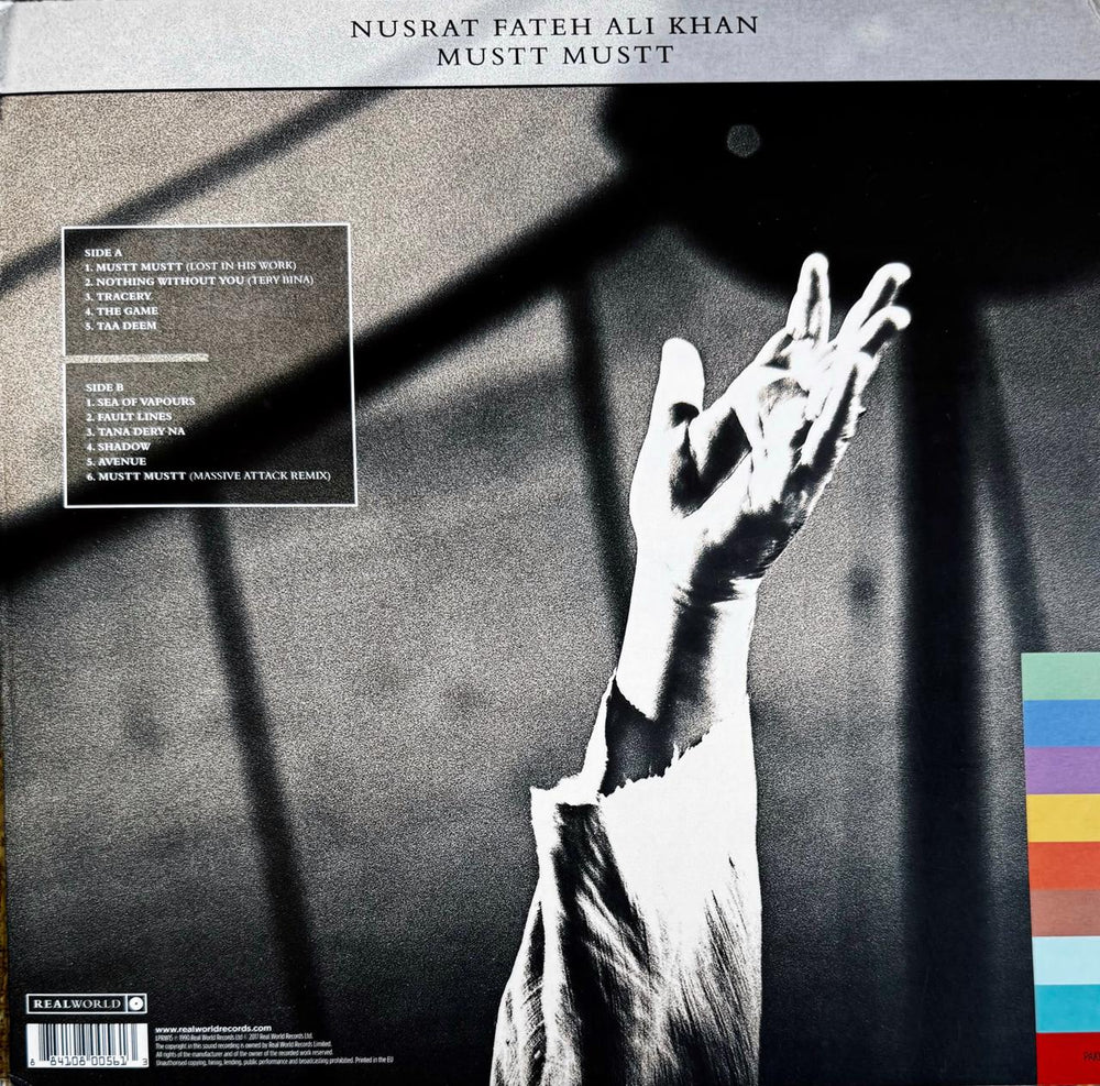 Nusrat Fateh Ali Khan - Mustt Mustt LP Record