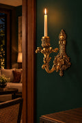 Single Brass Sconce - Ek Jyot