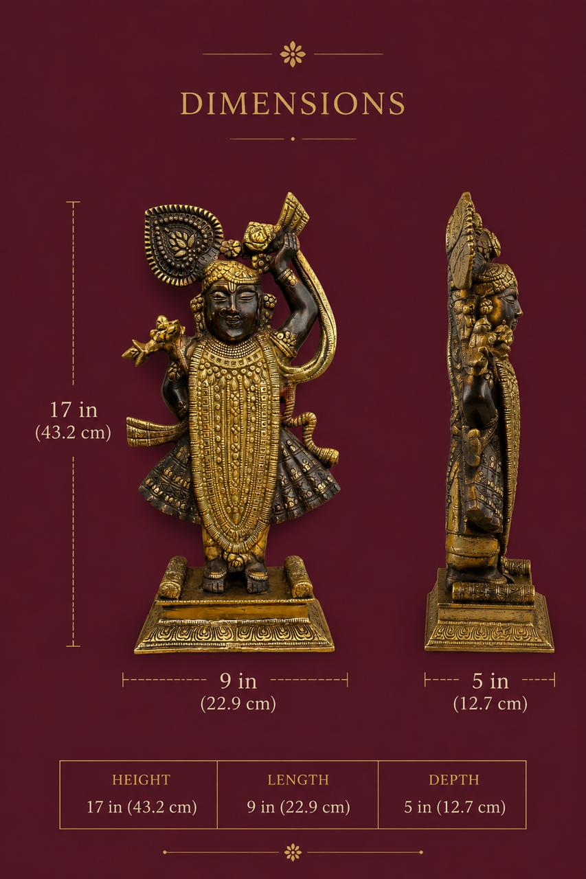 Shrinathji | Krishna - An Heirloom in Brass
