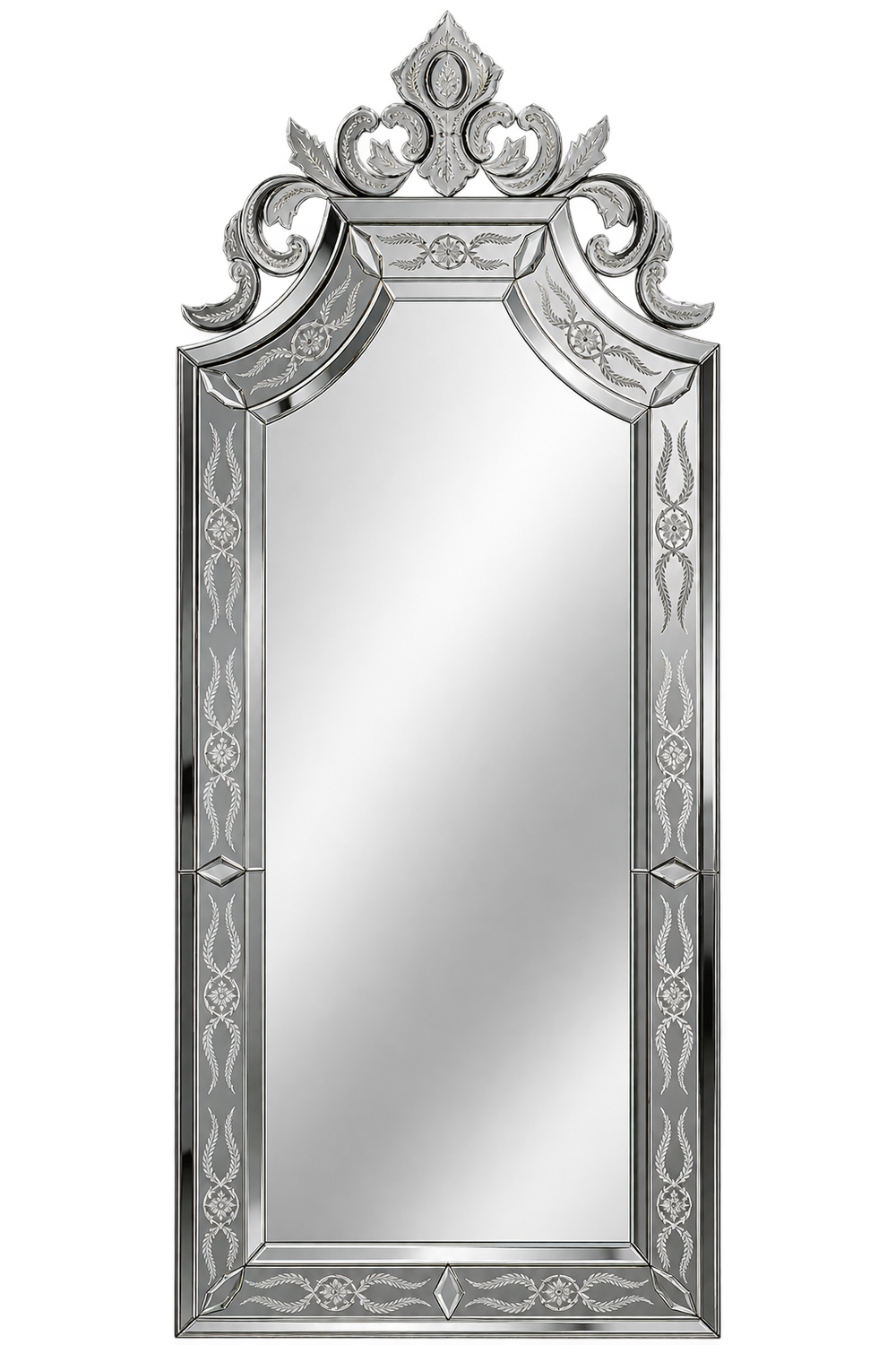 The Chantilly Venetian Mirror | Venetian Grandeur, Handcrafted in India