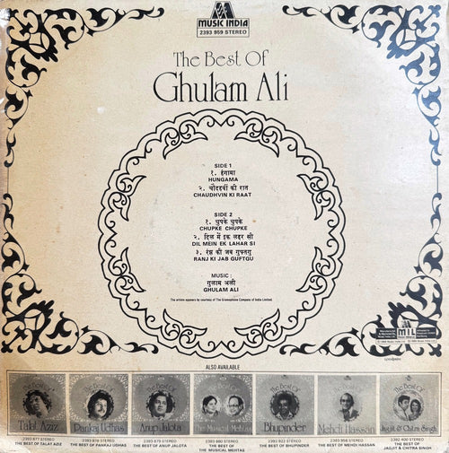 The Best of Ghulam Ali