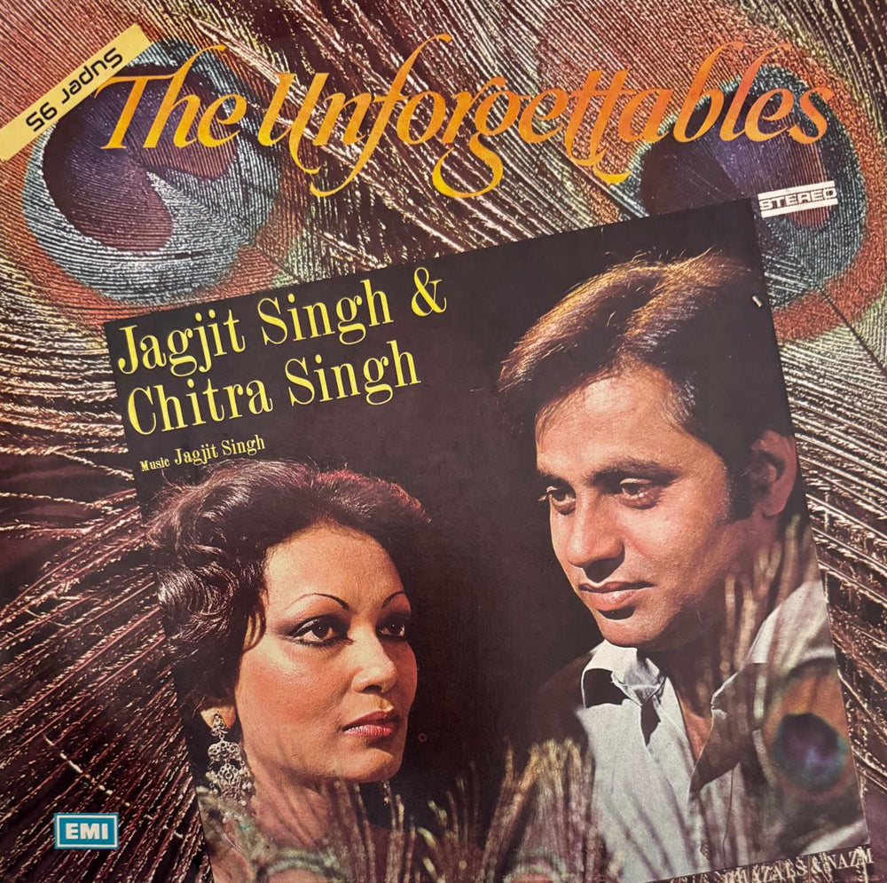 Jagjit Singh - The Unforgettables LP Vinyl Record - Jagjit & Chitra Singh