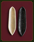 Set of Two Multipurpose Marble Slim Trays for Hosting