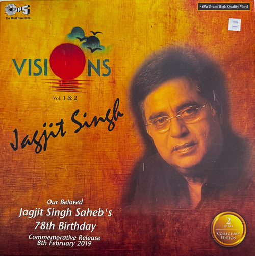 Jagjit Singh - Visions - Jagjit Singh Double LP Vinyl Record (Collector's Edition)