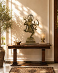 Balinese Bronze Goddess Kali Sculpture in Bronze | 17-Inch Antique Finish Goddess Statue