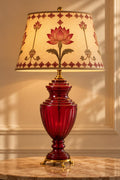 The Ruby Heirloom Brass Table Lamp (Arrives without Lamp Shade)